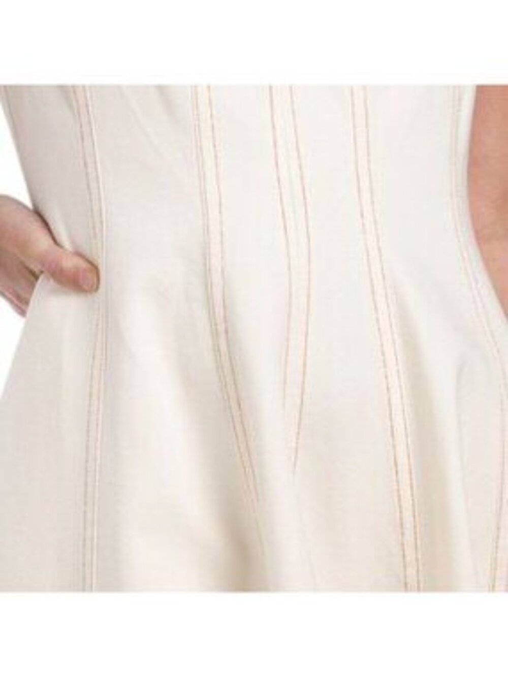 TOCCIN Tia Sculpted Midi Dress - Picture 4 of 5